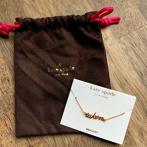 Kate Spade “Taken” Bracelet